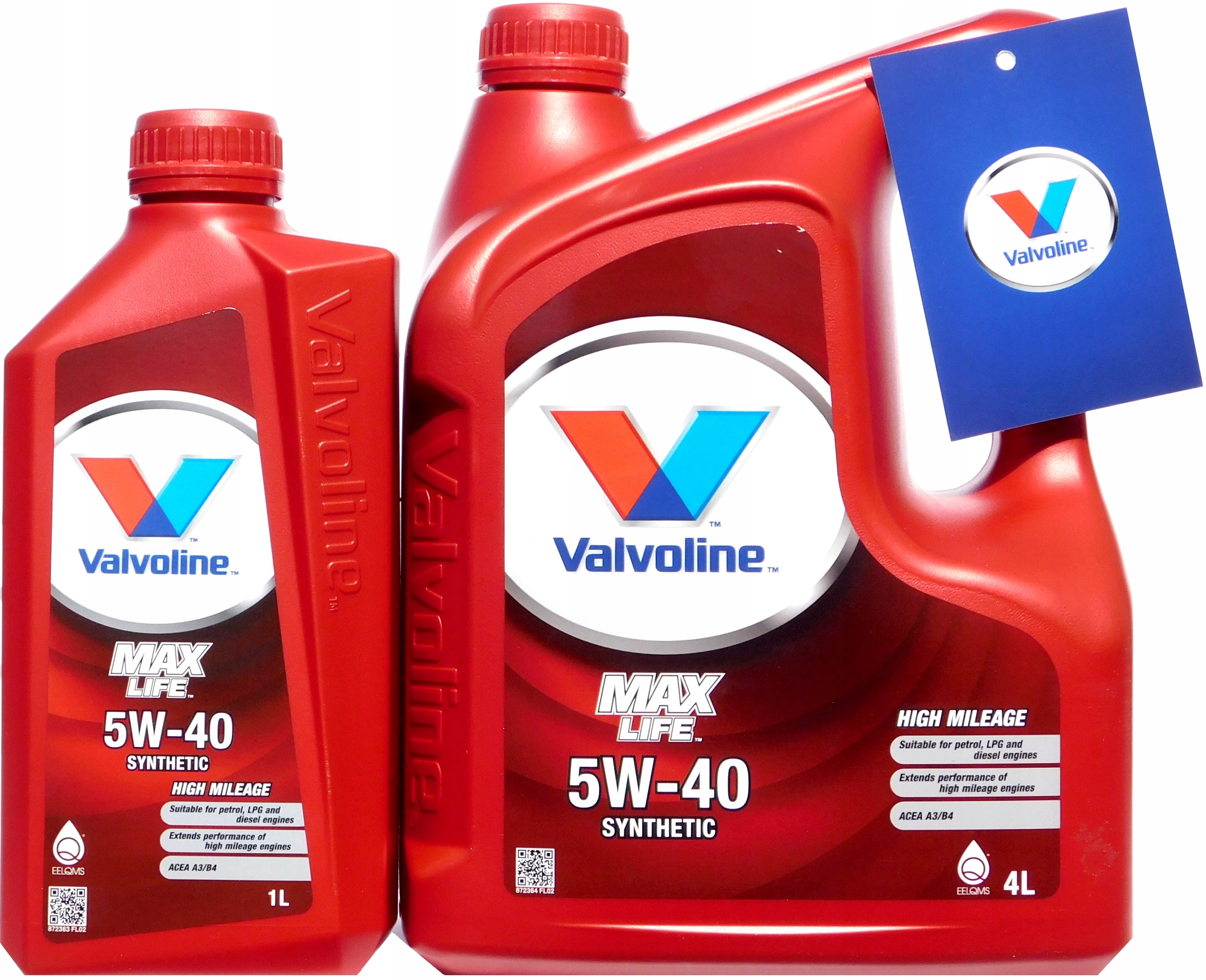 

Olej silnikowy Valvoline MaxLife 5W40 5L Promocja