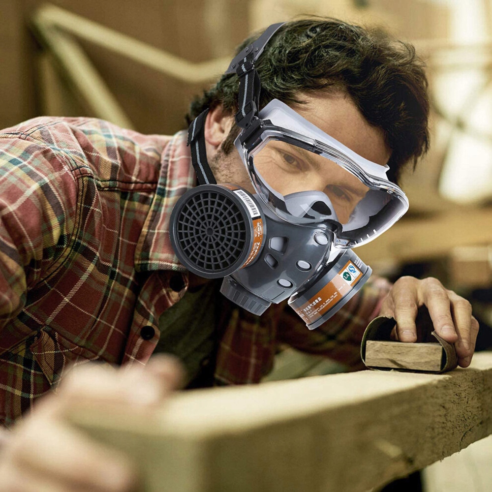 ZESTAW PÓŁMASKA MASKA LAKIERNICZA 8201 KOMPLETNA Marka inny