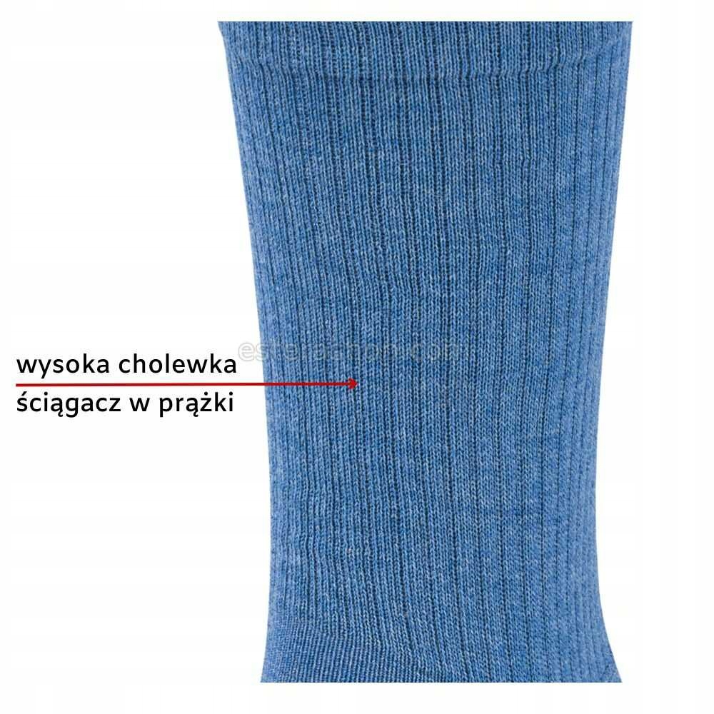 Sportowe skarpety z merino wool niebieskie Kod producenta 1452-35-38