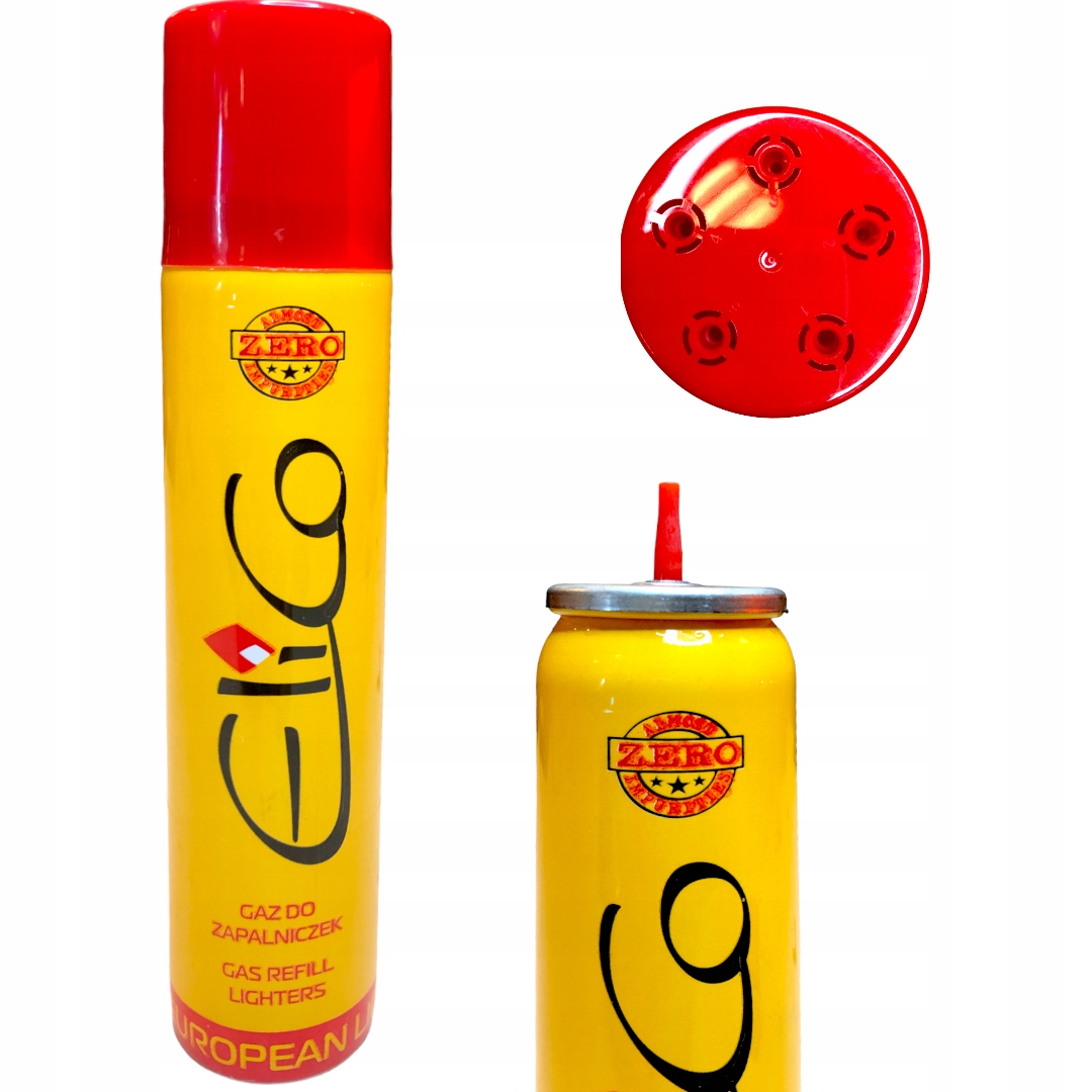 

Gaz do zapalniczek zapalarek 90ml Elico