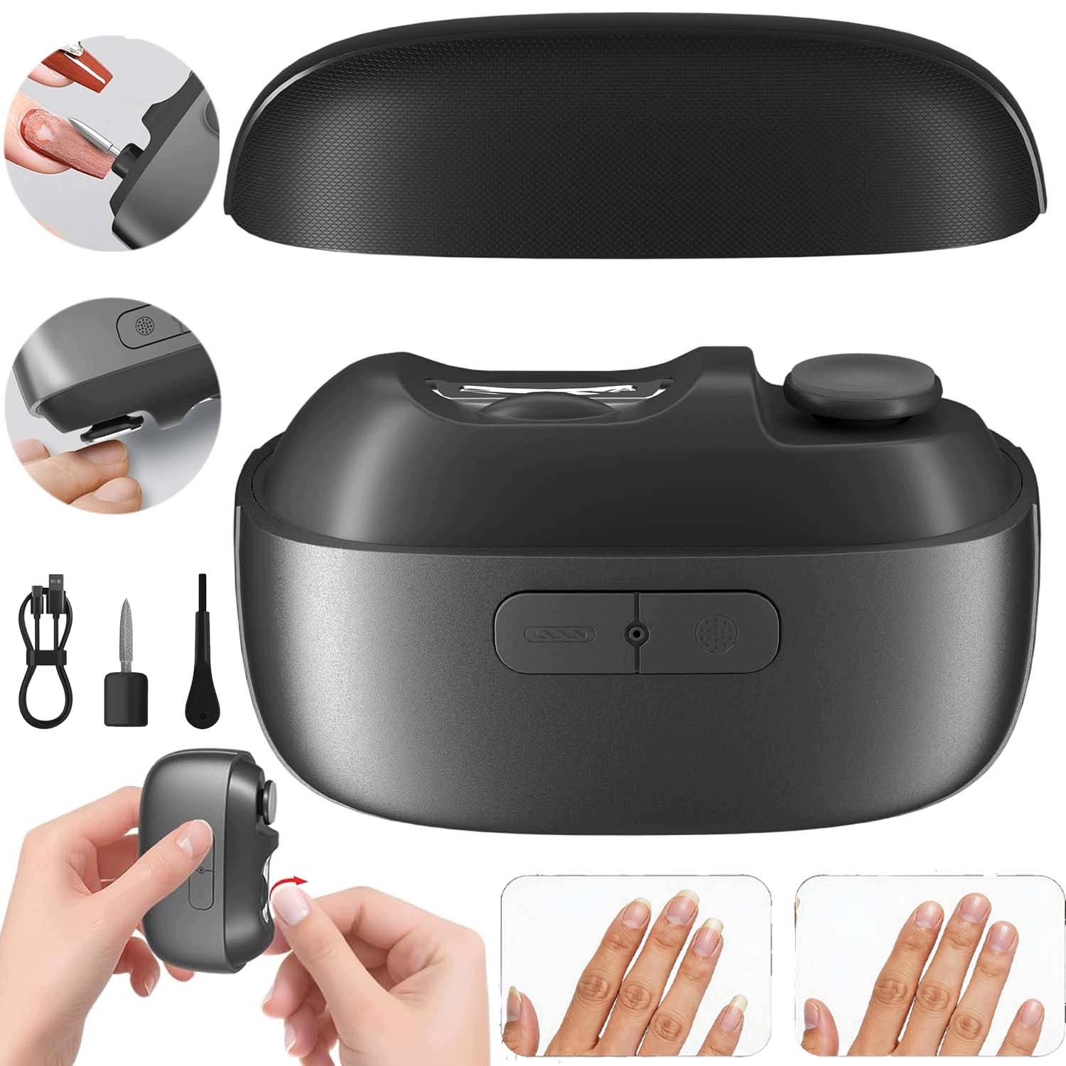 Elektrický Kleštičky Na Nehty Ergonomické 2 Rychlosti Usb Bezpečné