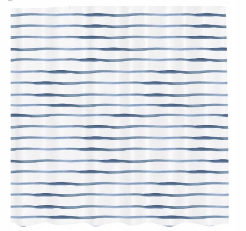 Abakuhaus Přehoz na postel polyester Bílo-modrý