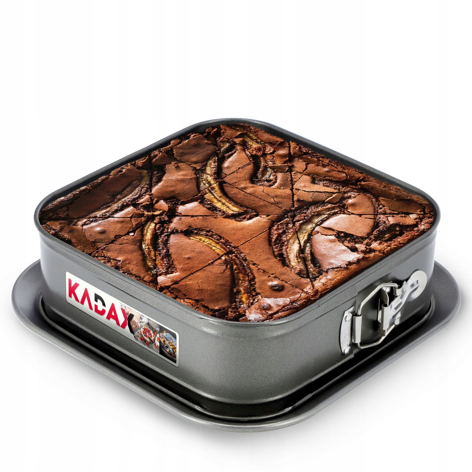 TORTOWNICA NIEPRZYWIERALNA KWADRATOWA 24x24 cm