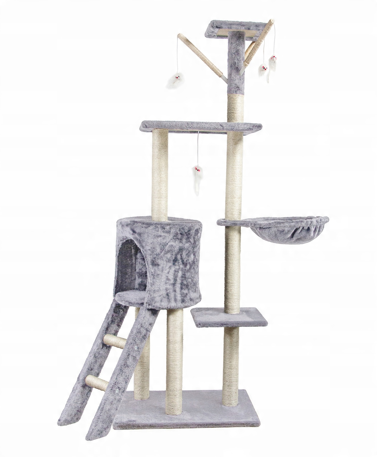 

Drapak Dla Kota Wieża 140cm Legowisko Domek Budka
