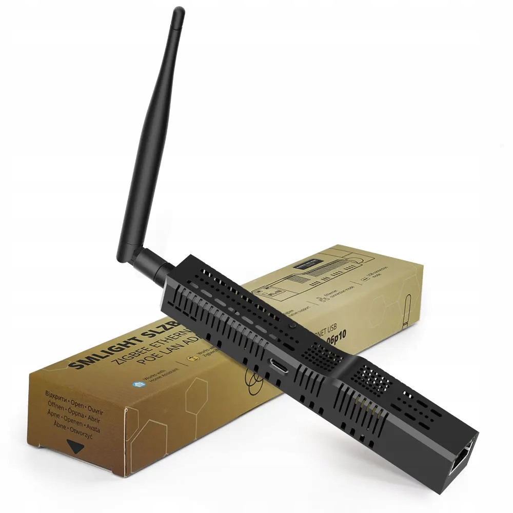 Koordynator SLZB-06p10 Bramka Zigbee CC2674P10 Ethernet PoE Usb Lan WiFi Ha