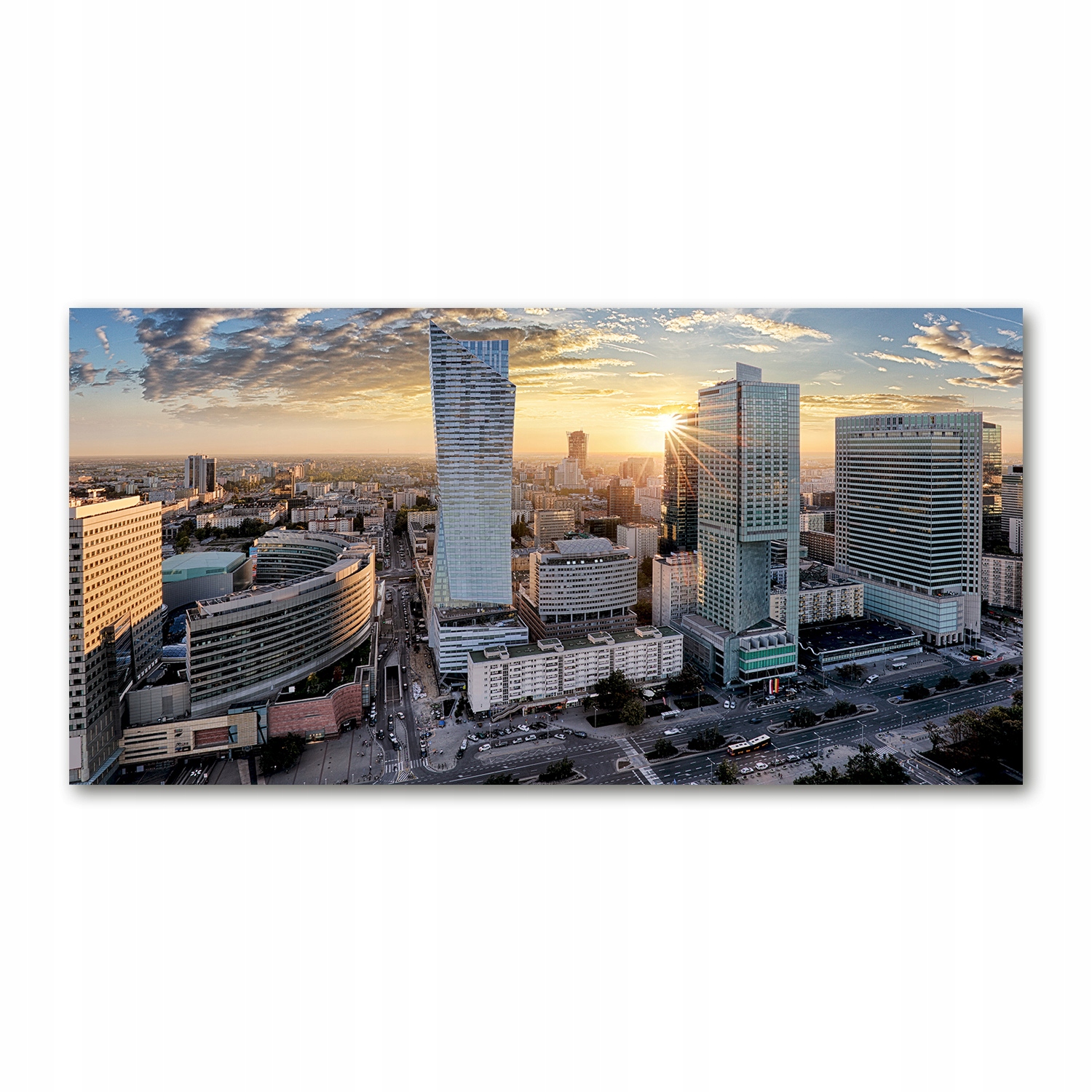 

Foto-obraz akryl Warszawa Polska zdjęcie 140x70 cm