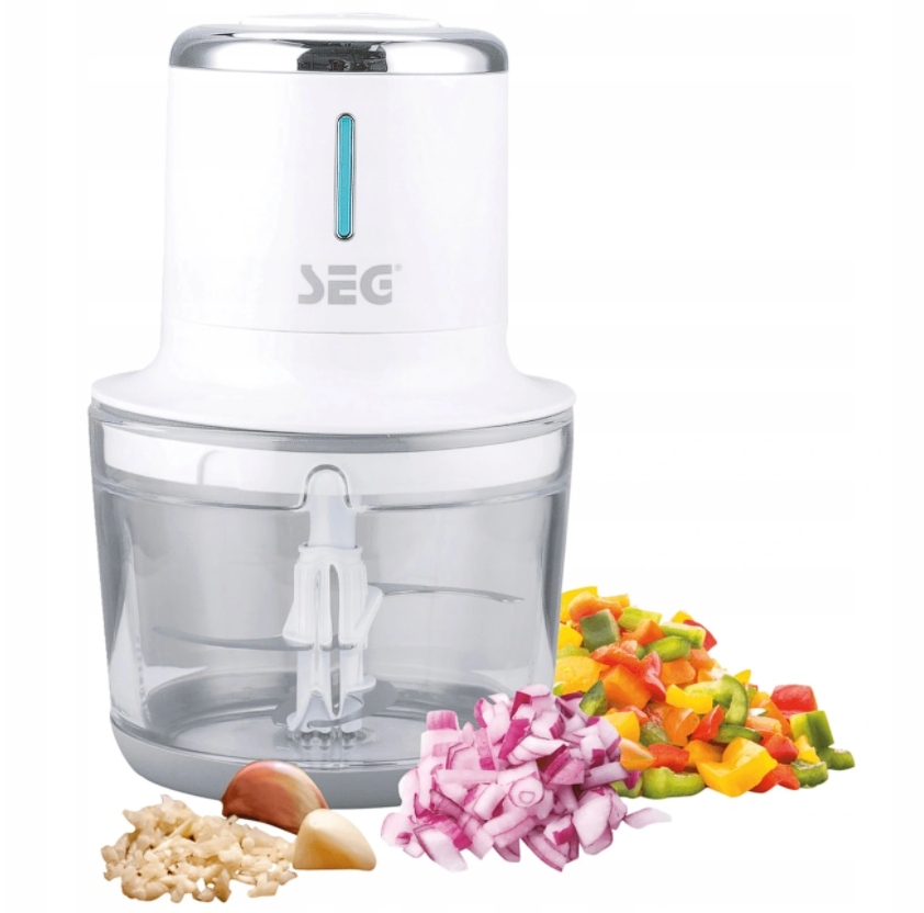 MOCNY ROZDRABNIACZ BEZPRZEWODOWY SIEKACZ SEG