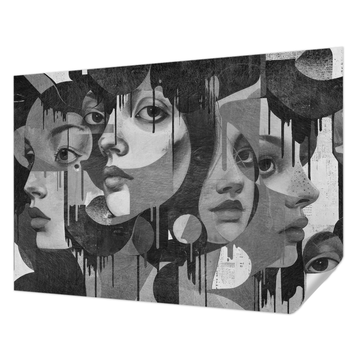 Samolepicí fototapeta Perfektní přilnutí Ženské tváře 208 x 146 cm