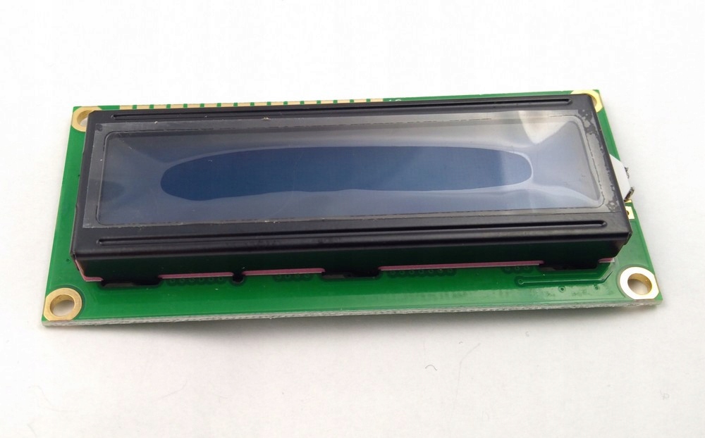 

Wyświetlacz LCD 2x16 znaków HD44780 niebieski