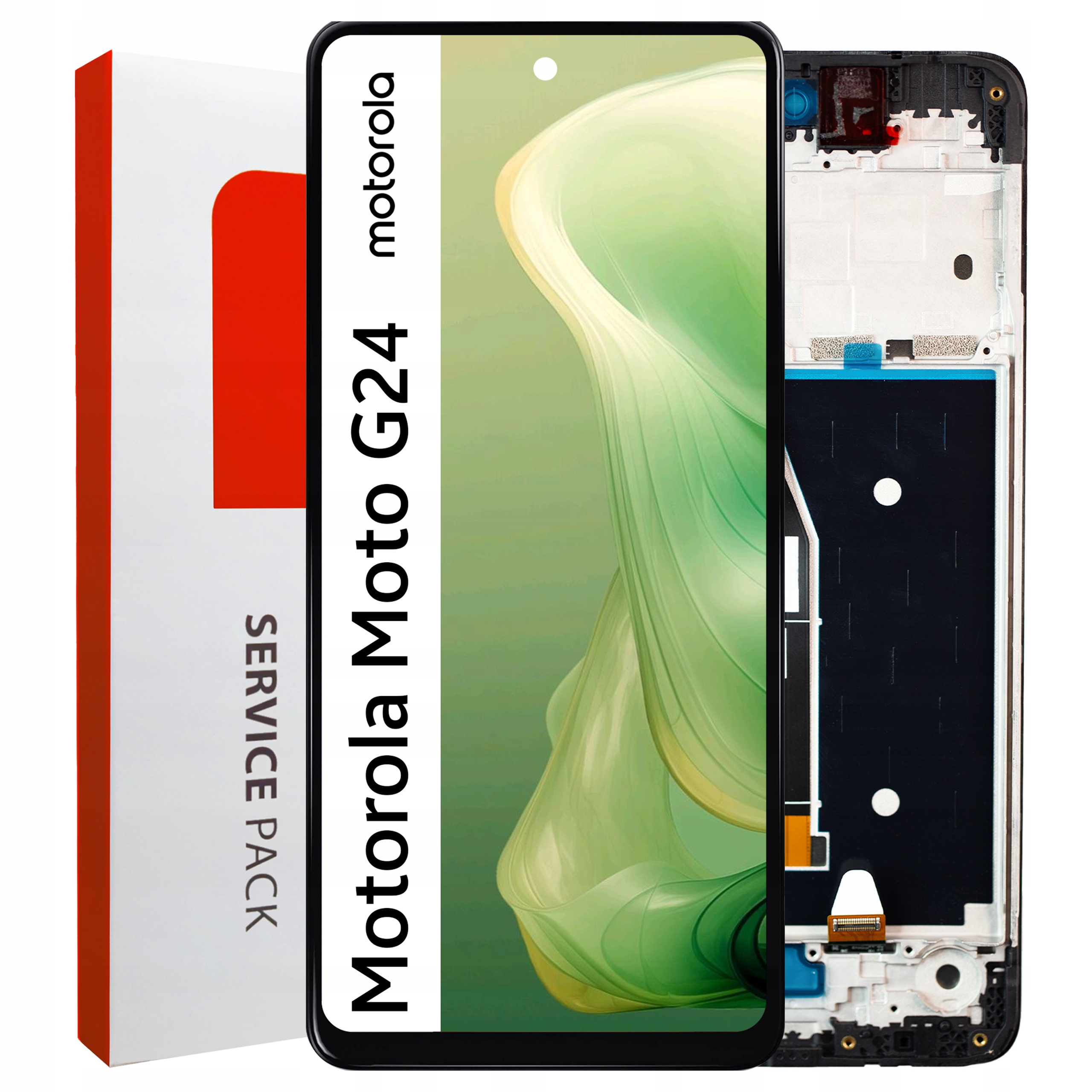 Displej pro Motorola Moto G24 LCD displej Rámeček Originální Zila XT2423-1