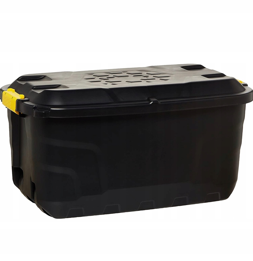 

Pojemnik Pudełko Skrzynia Pokrywa 75L mocny Uk