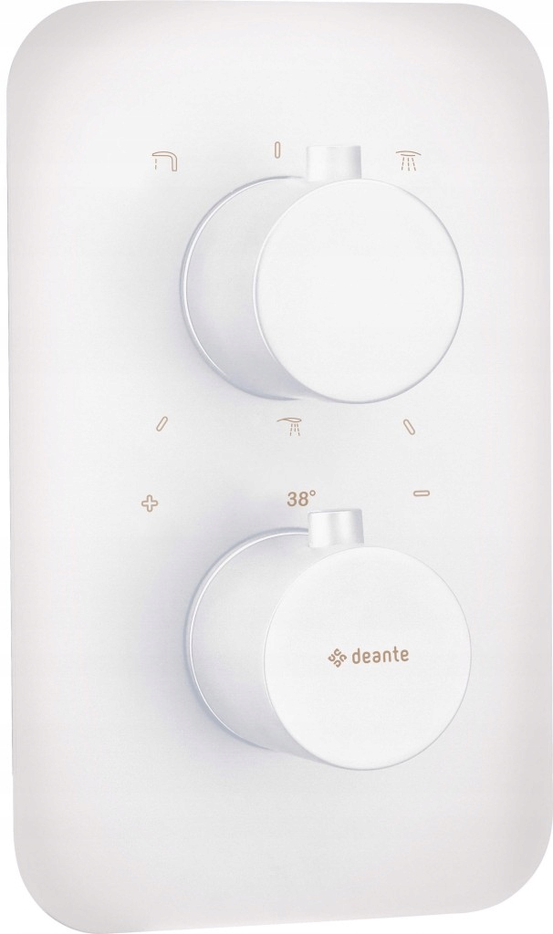 Box bianco Element horný, pre termostatickú podomietkovú batériu Box (bxy_a)