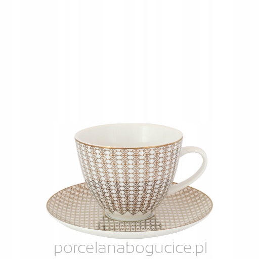 

Filiżanka I Spodek Jumbo 450ML Muskat Bogucice