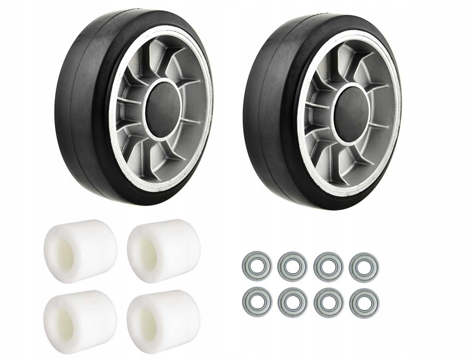 ZESTAW KÓŁ I ROLEK WÓZEK JUNGHEINRICH AM22 AM2200