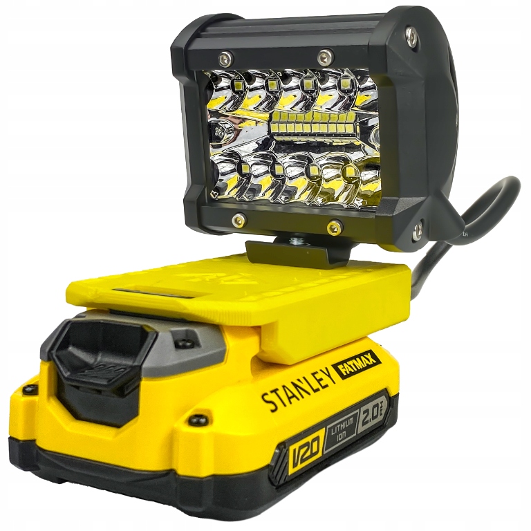 LAMPA HALOGEN LED MAX DO BATERII STANLEY FATMAX V20 Marka inna