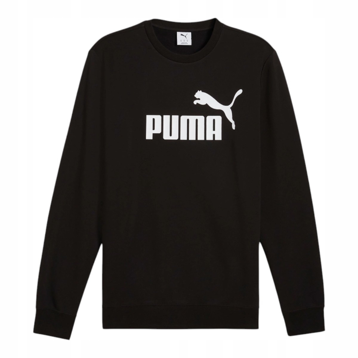 Puma Pánská Mikina S Velkým Logem Tenká Bavlněná Černá 682560 01 r.XXL