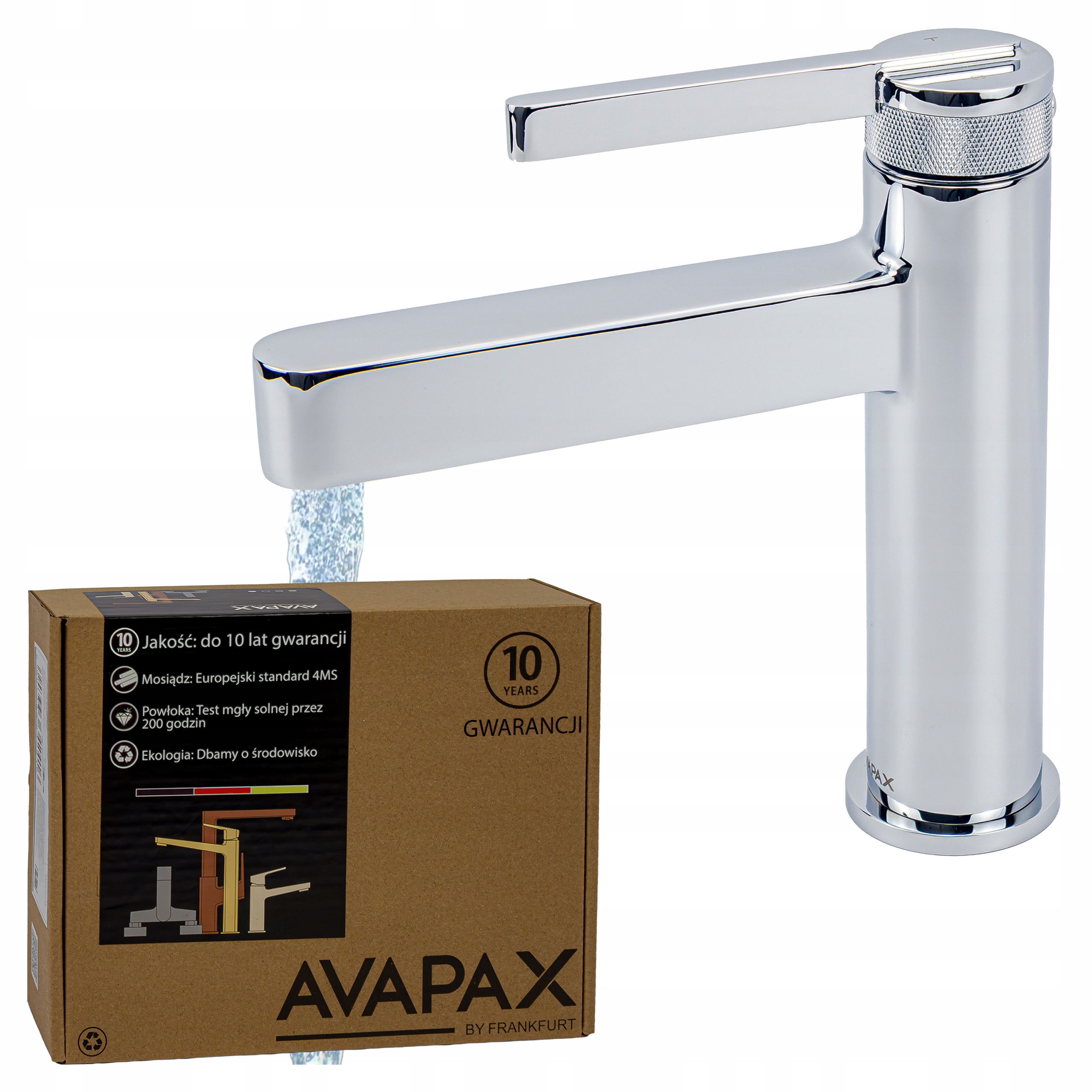 Umývadlová batéria šetriaca vodu Kohútik do kúpeľne Armatura Avapax