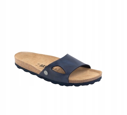 Bayton Tmavě Modré Pánské Pantofle S Výřezem A Pohodlnou Podrážkou 45 3DA