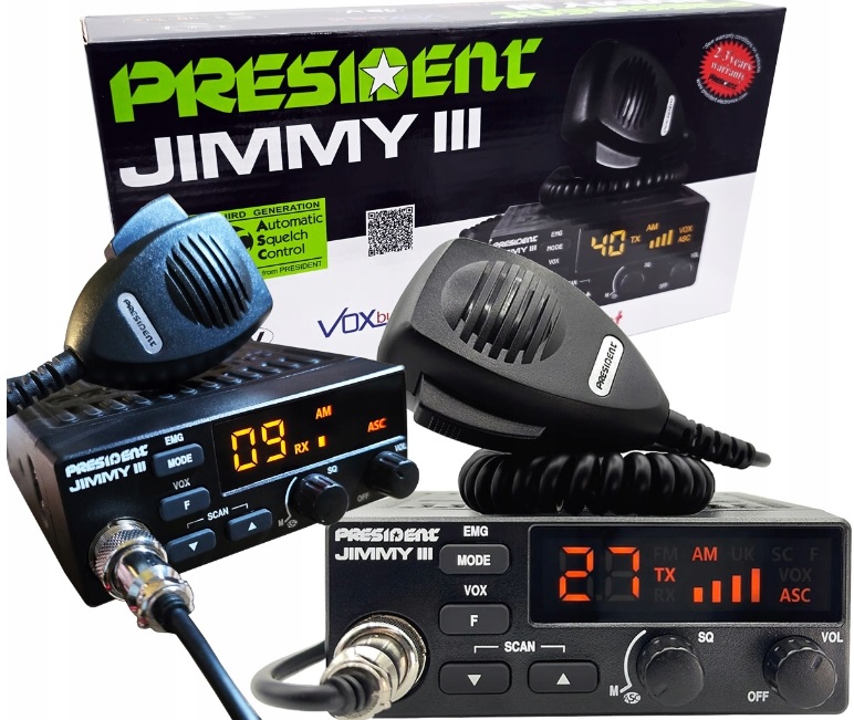 CB RADIO PRESIDENT JIMMY III