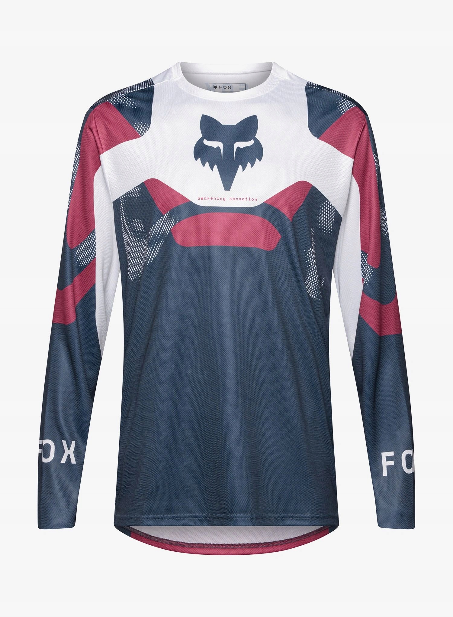 Mikina enduro Fox Ranger Ls Jersey Tactile bílá M