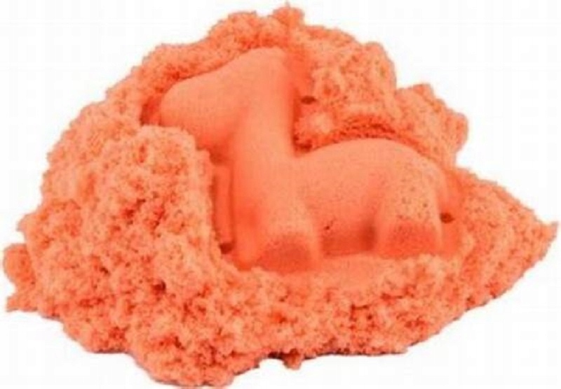 

Piasek Kinetyczny Magiczny 1KG Piaskolina Pomarańc