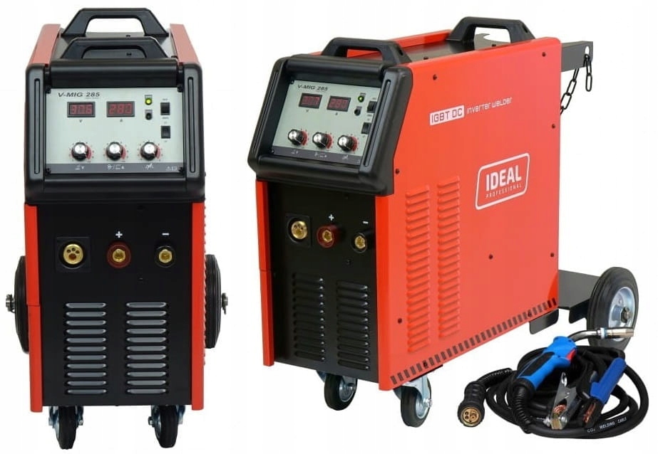 Półautomat spawalniczy V-mig 285 4x4 Pro Mma Ideal Mig Mag 280A 400V