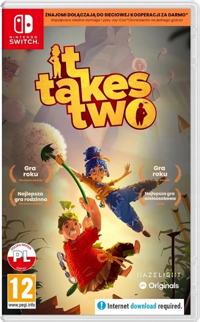 It Takes Two Pl Nintendo Switch Od Ręki