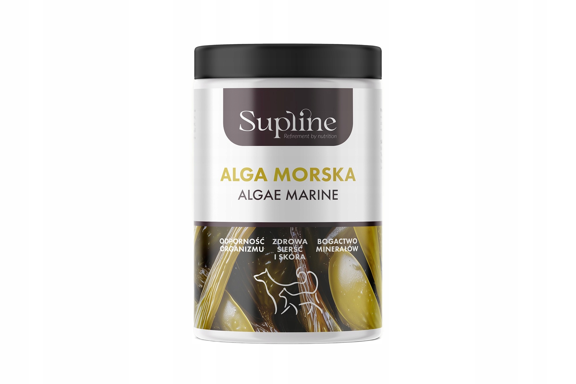 Levně Supline Mořské řasy Ascophyllum nodosum pro psy a kočky 600 g