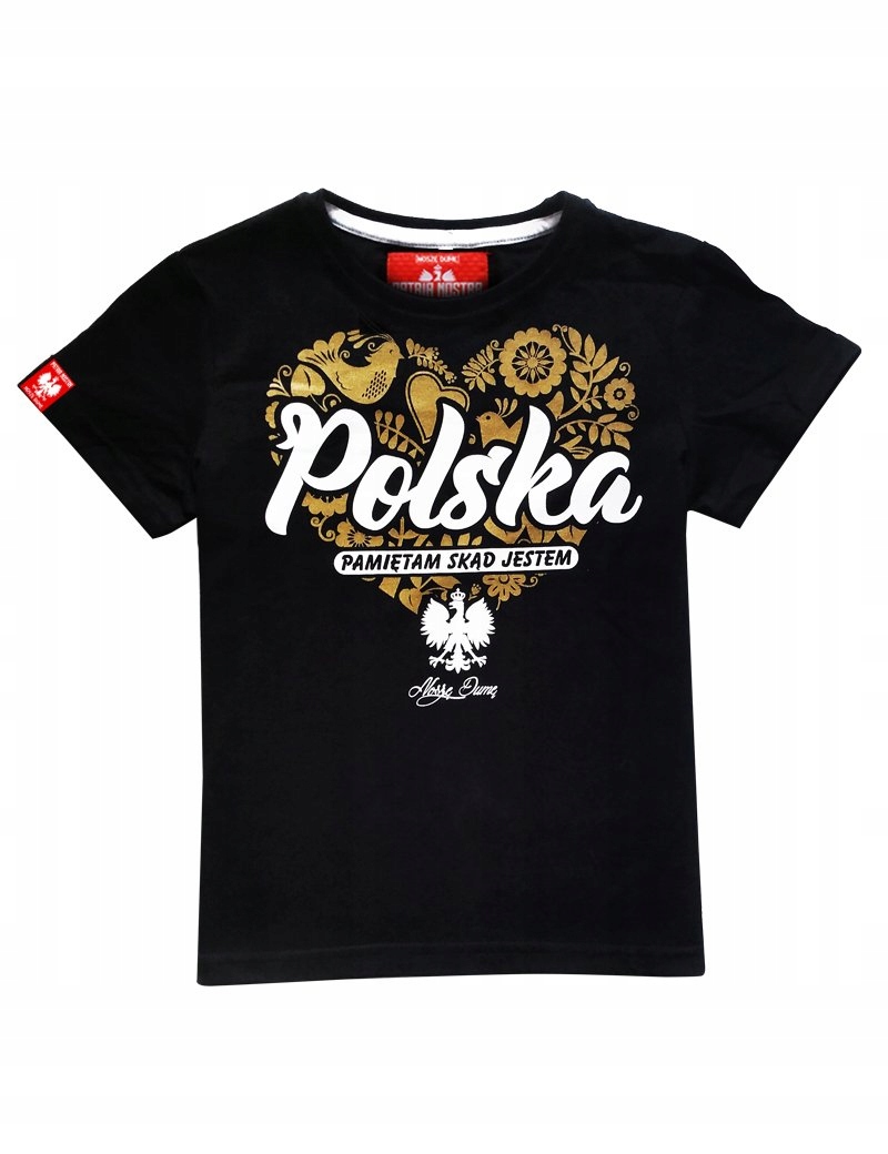 Koszulka Kibica dziecięca Polska Serce Mistrzostwa