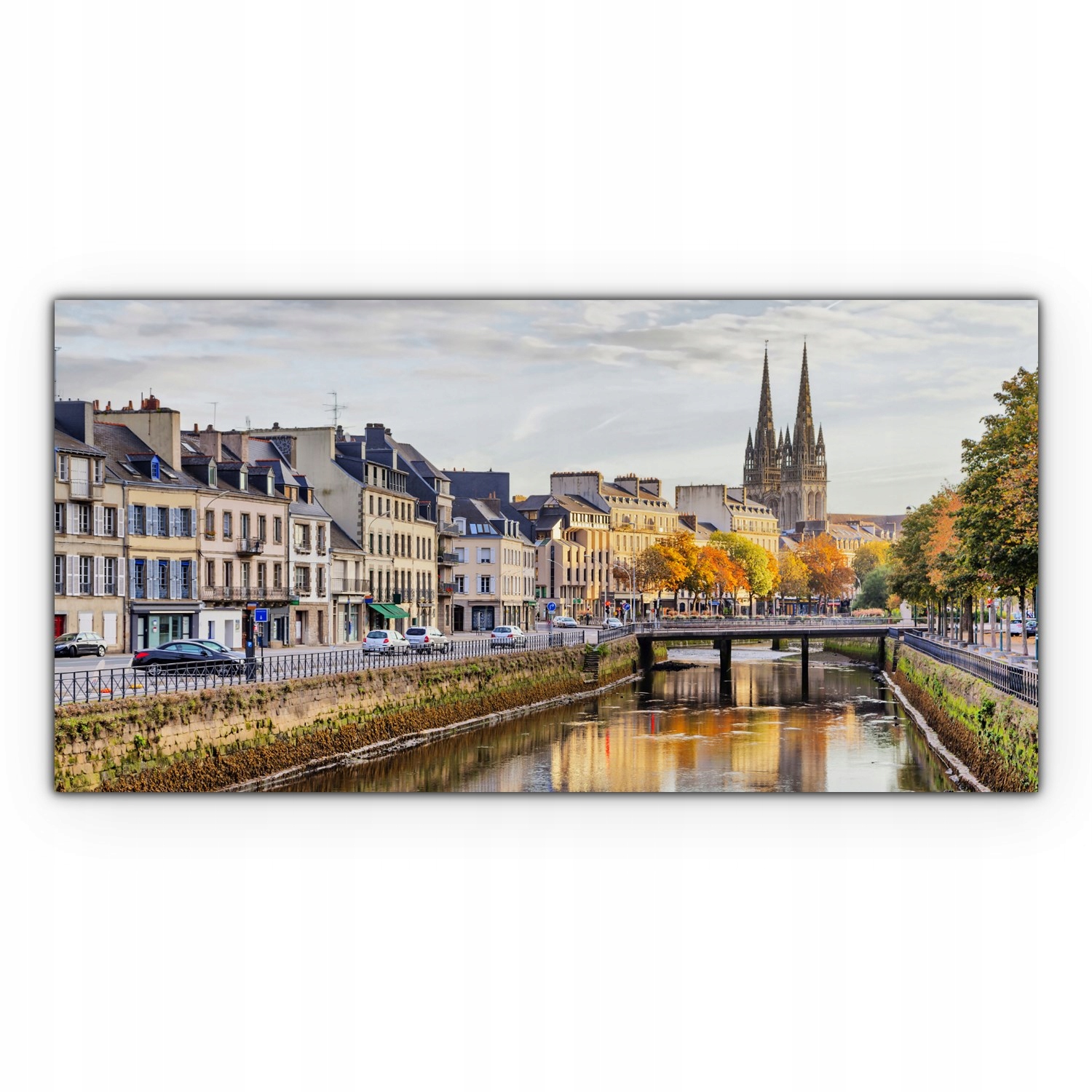 

Obraz canvas na ścianę 140x70 Francja Rzeka Miasto
