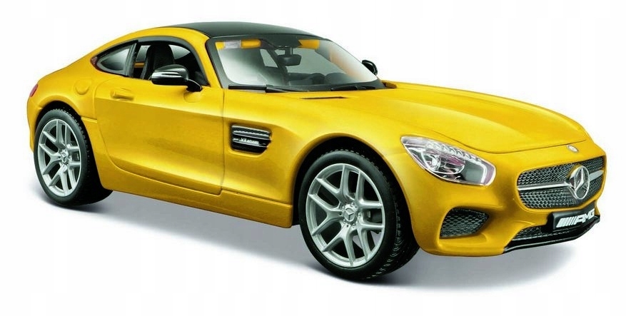 Maisto Mercedes Amg Gt 1:24 Žlutá 3+