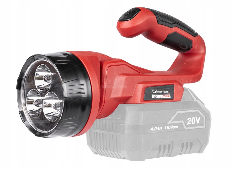 

Latarka akumulatorowa 260Lm 3x3W Cedrus Power+ LLi