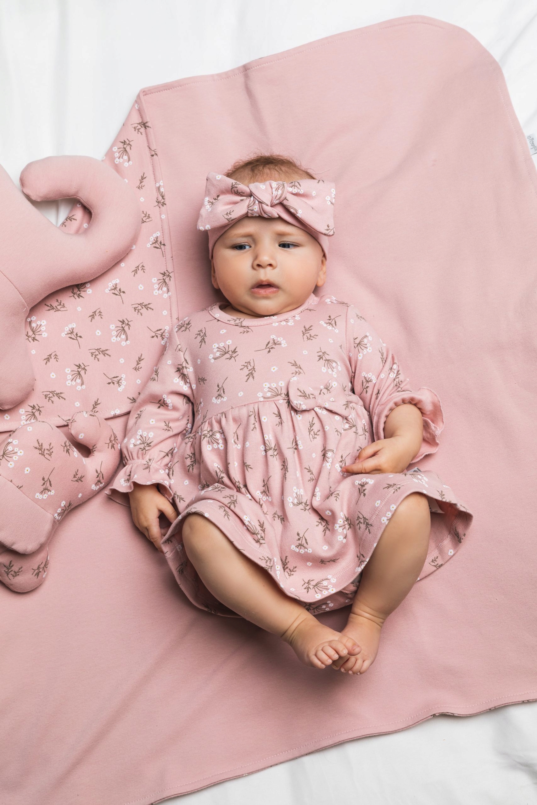 BODOSUKIENKA niemowlęca DŁUGI RĘKAW kwiatuszki 80 Marka Inna marka