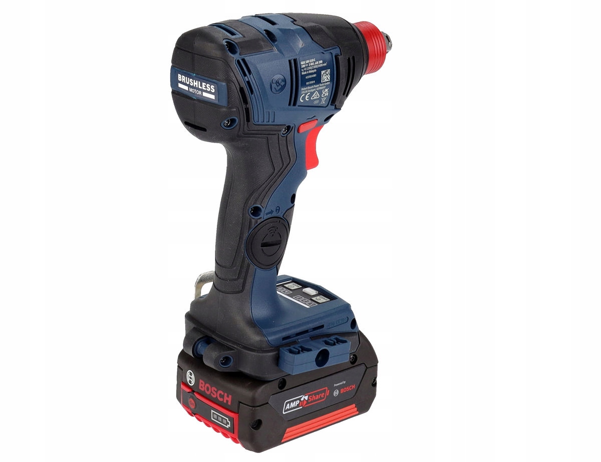 KLUCZ UDAROWY 210 Nm GDX 18V-210 C BOSCH 2x4,0Ah Rodzaj silnika silnik bezszczotkowy