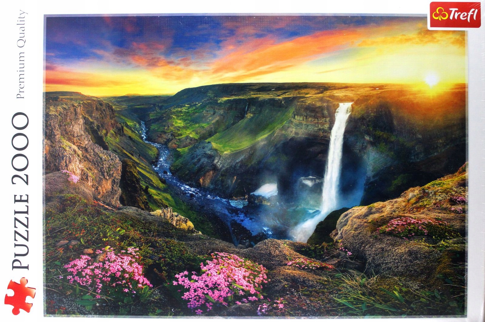 TREFL 2000 EL. WODOSPAD HAIFOSS, ISLANDIA (27091) [PUZZLE]