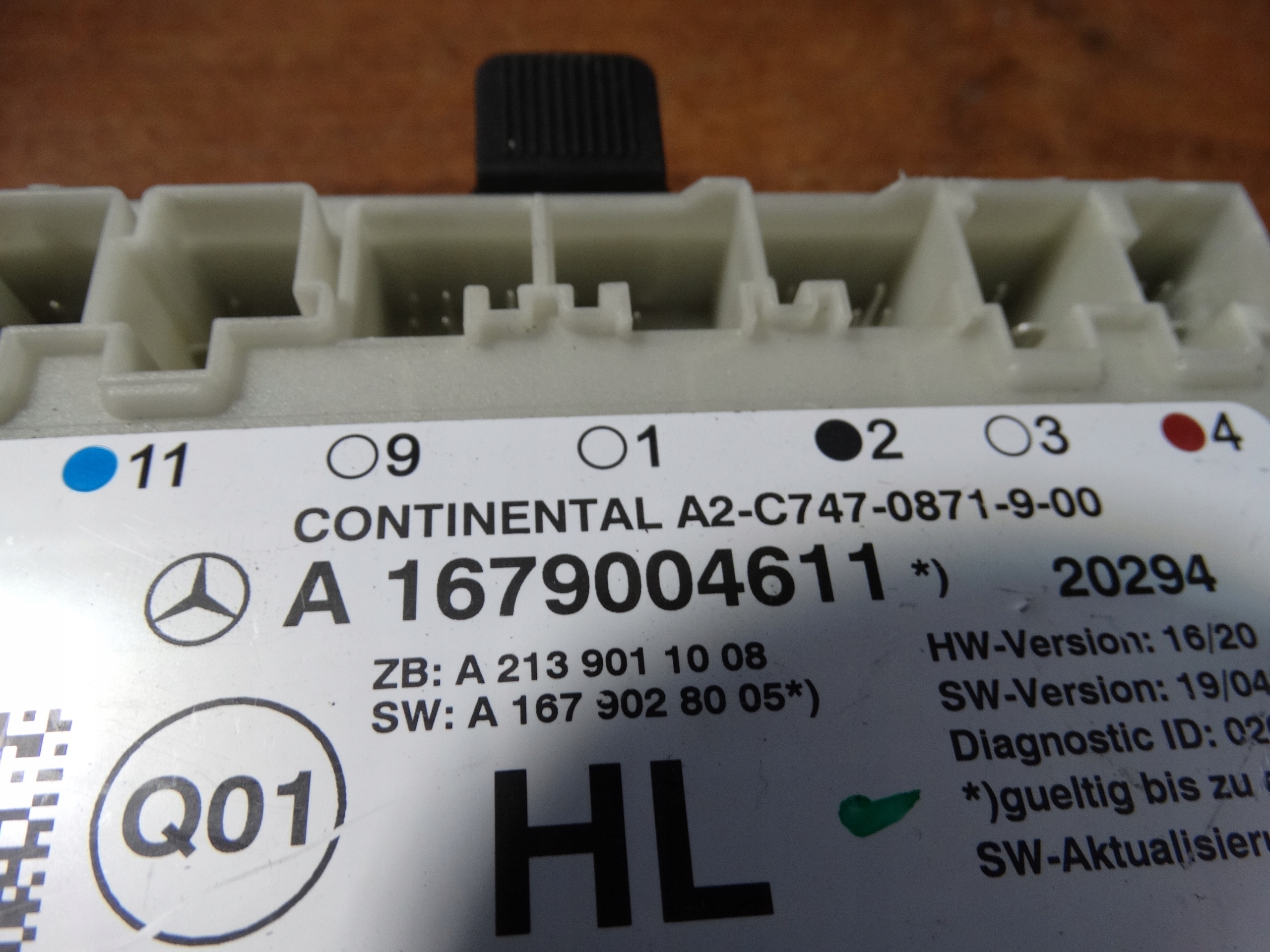IDEALNY module door MERCEDES W213 W222 1