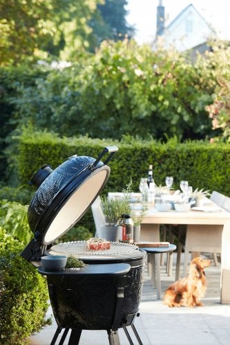 Grill węglowy ceramiczny Kamal XL Barbecook Szerokość grilla 84 cm