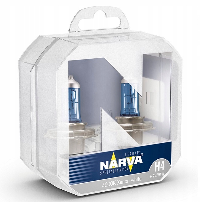 ŻARÓWKA H4 12V/100/90W ZESTAW 2+2 SZT W5W H4/W5W RALLYE (BRAK ECE)