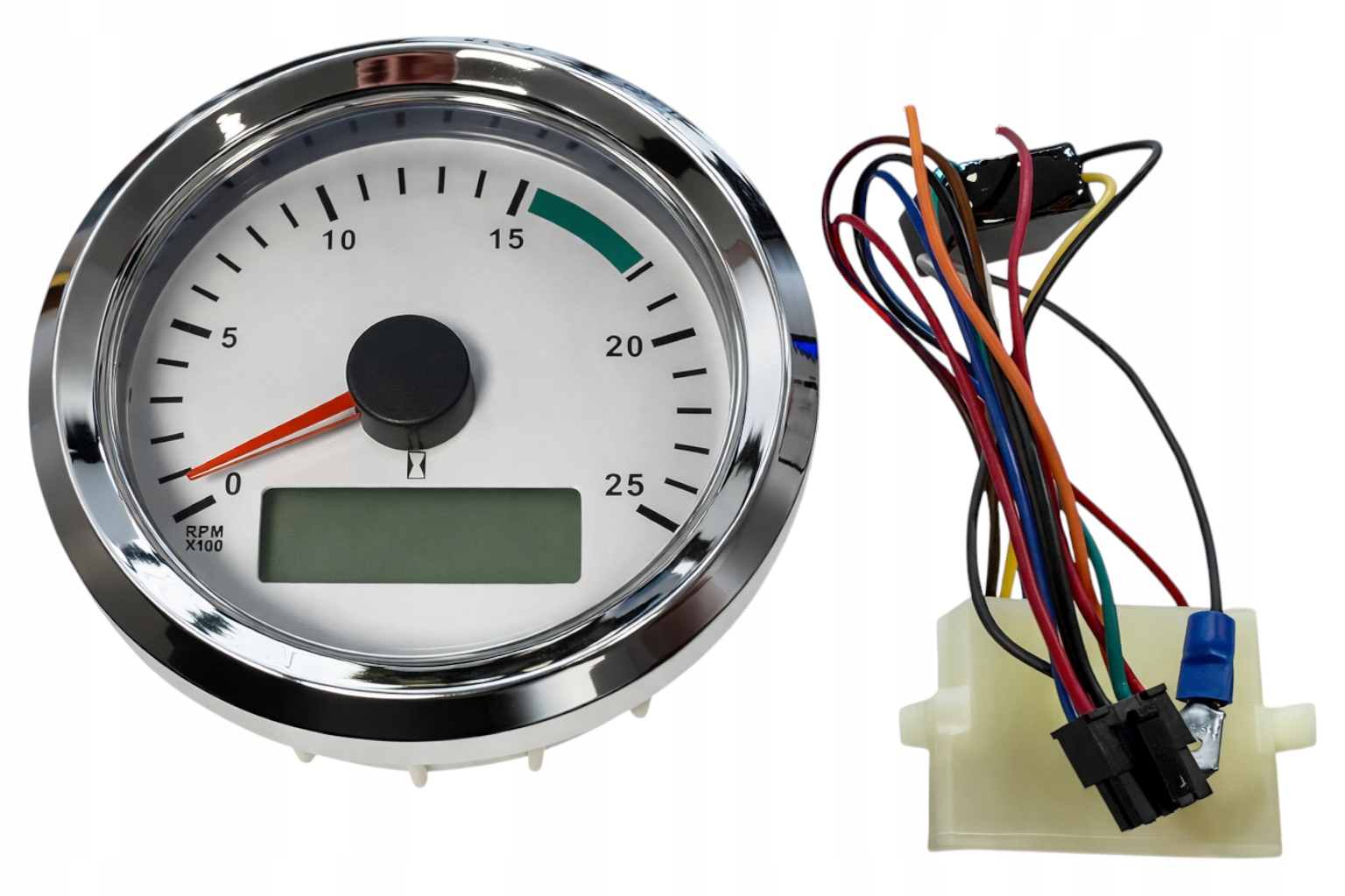 Počítadlo motohodin otáčkoměr pro Jcb 2CX 3CX 4CX 704/D7231 rypadlo nakladač