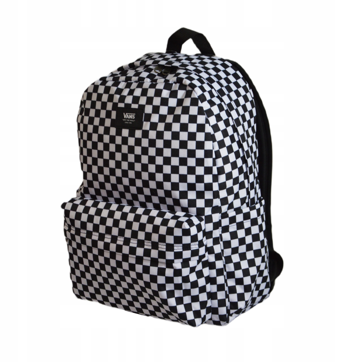 Vans batoh Check Backpack Black-White černobílý