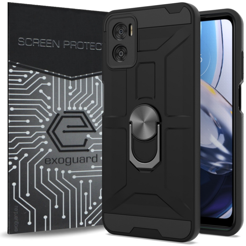 

Case Etui Pancerne+szkło do Motorola Moto E22 E22i