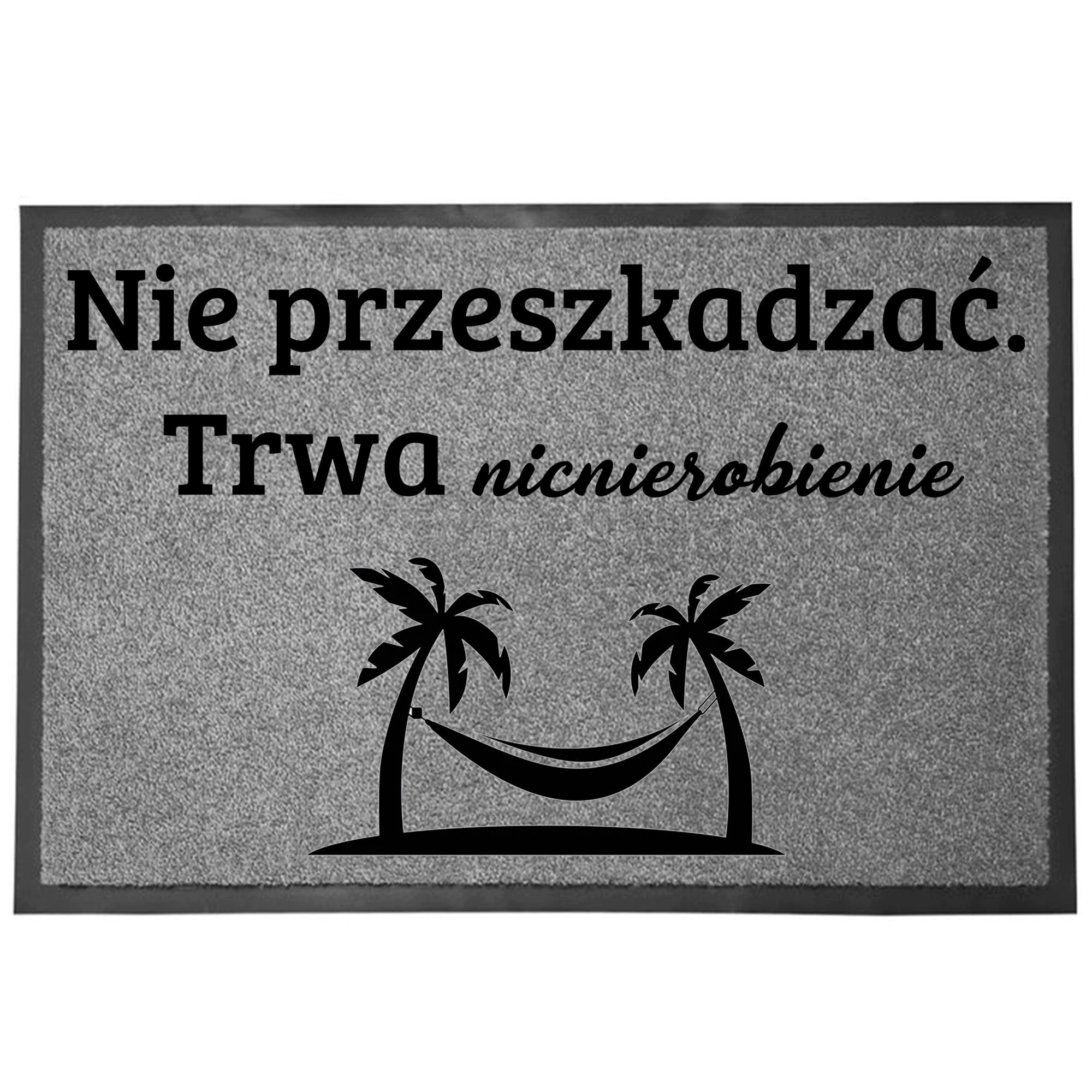 Vstupní Rohožka Šedá 40x60 cm Podlahová Na Boty Nicnevyrobeno