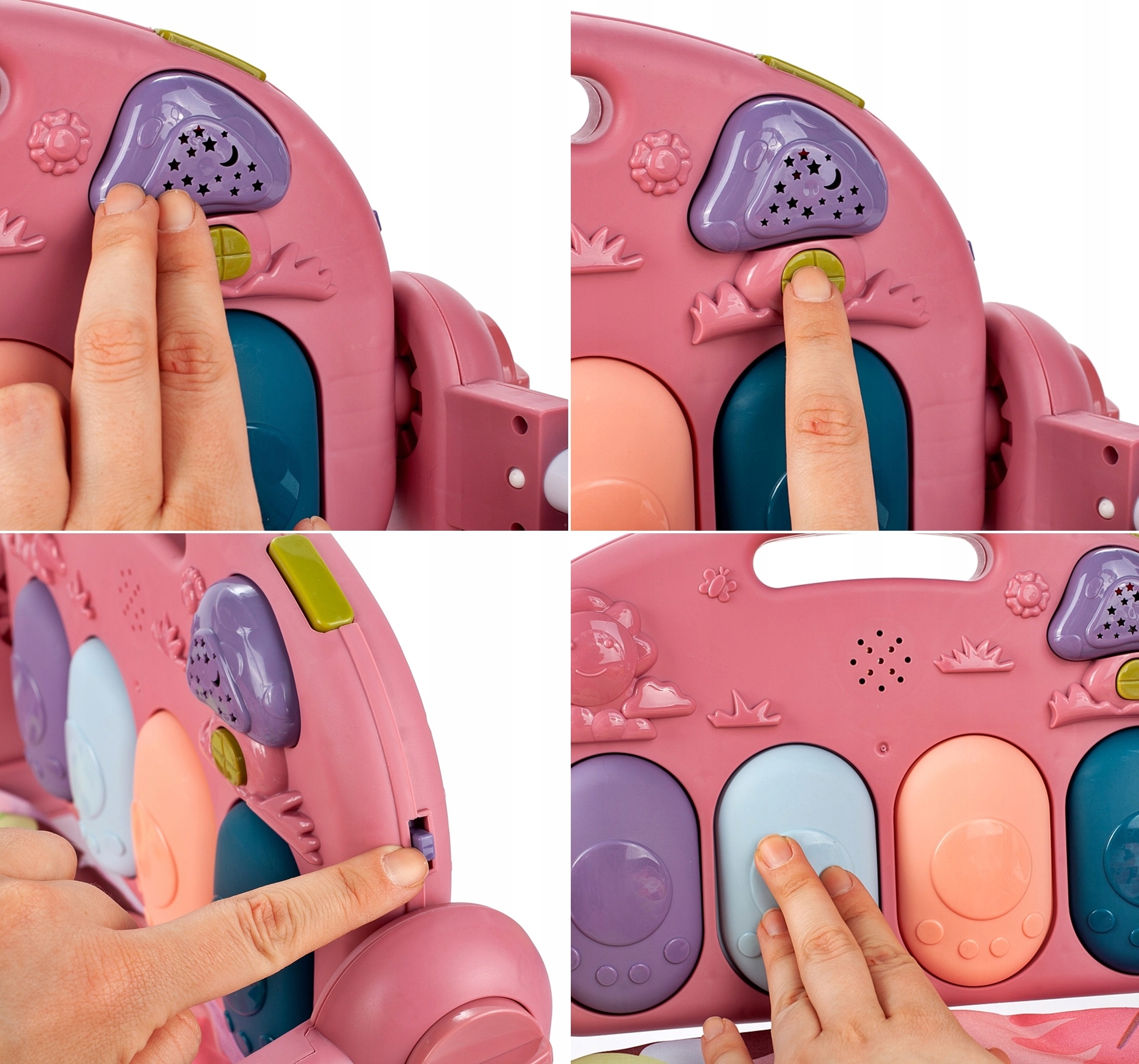 MATA EDUKACYJNA INTERAKTYWNA Z PIANINKIEM GRYZAKI EAN (GTIN) 5901924221838