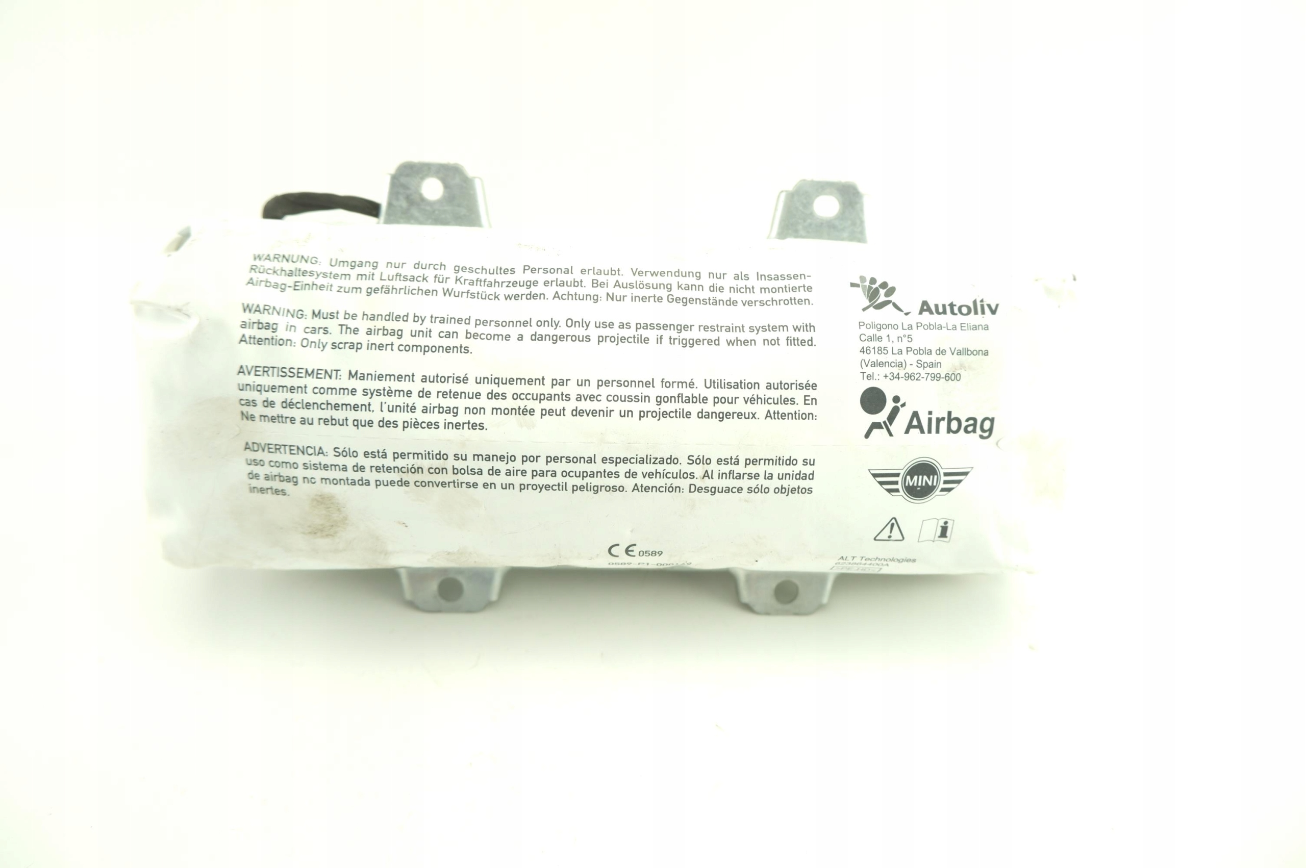 Подушка пассажира MINI CLUBMAN R55 9258601