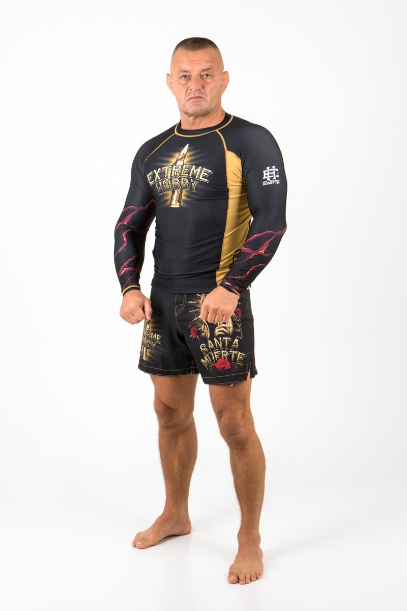 Rashguard z długim rękawem Koszulka SANTA MUERTE S EXTREME HOBBY Marka Extreme Hobby