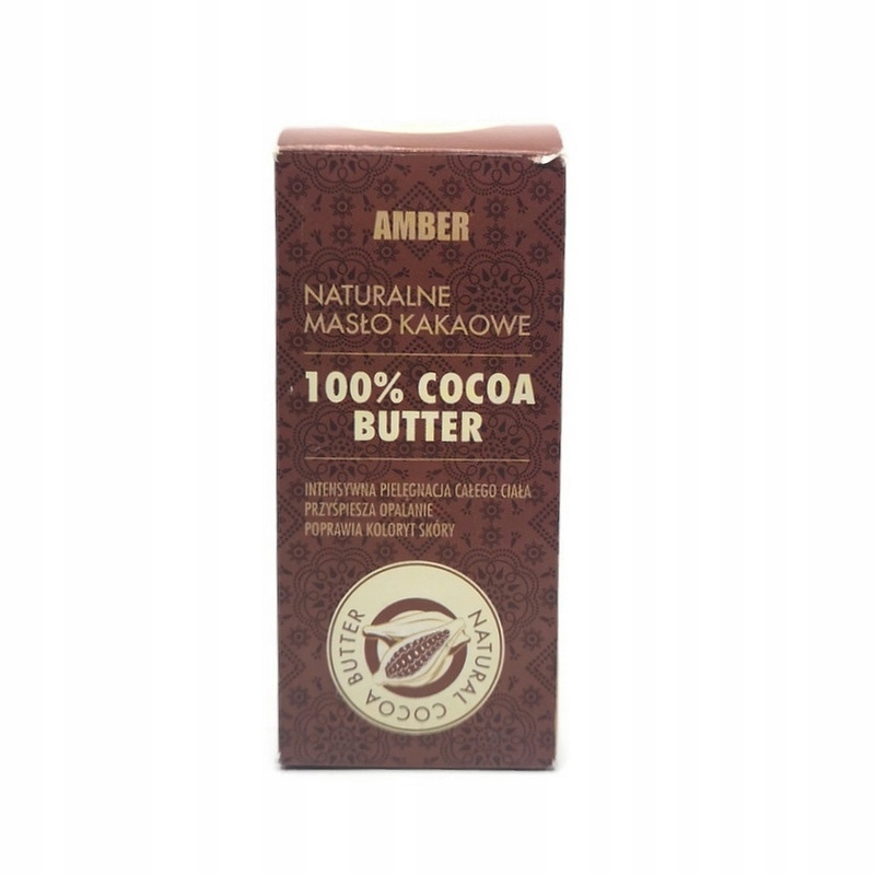 

Amber 100% Naturalne Masło Kakaowe W Sztyfcie 100G