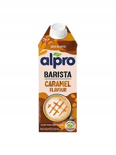 Levně 5 x Alpro Barista Ovesno-sójový nápoj s karamelovou příchutí 750 ml