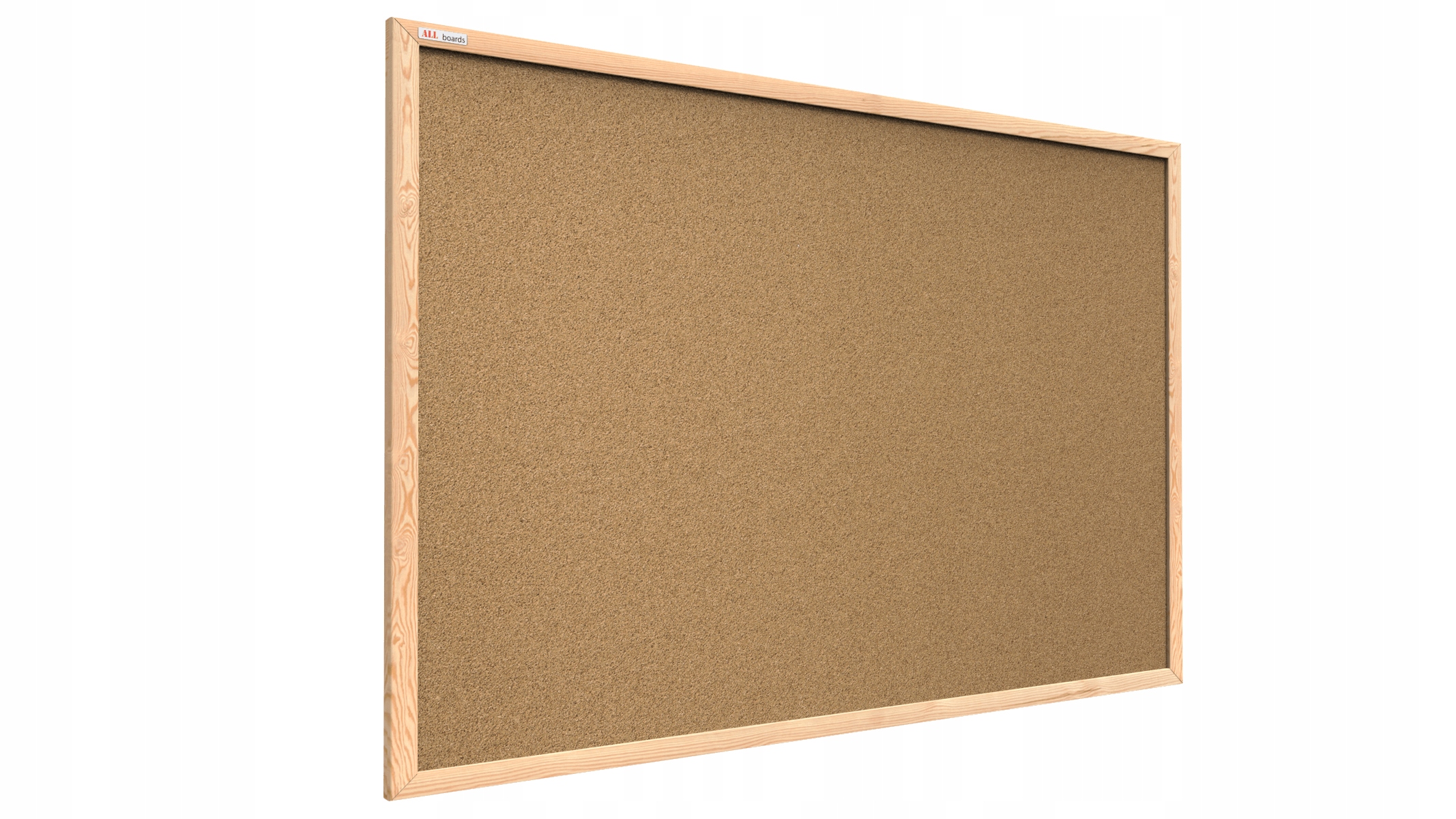 ZESTAW DUŻA TABLICA KORKOWA DREWNIANA RAMA 100x80 + PINEZKI KOMPLET GRATIS Waga produktu z opakowaniem jednostkowym 3.5 kg