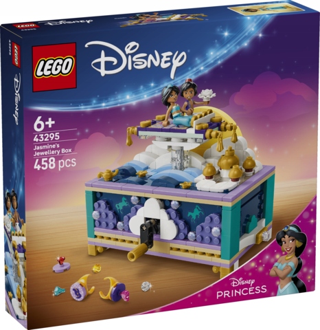 Lego(r) Disney 43295 Šperkovnice Na Bižuterii Džasmíny