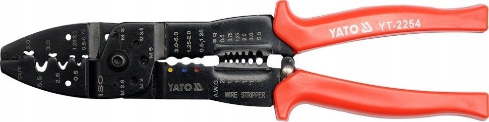 Yato YT-2254 Szczypce do zaciskania konektorów